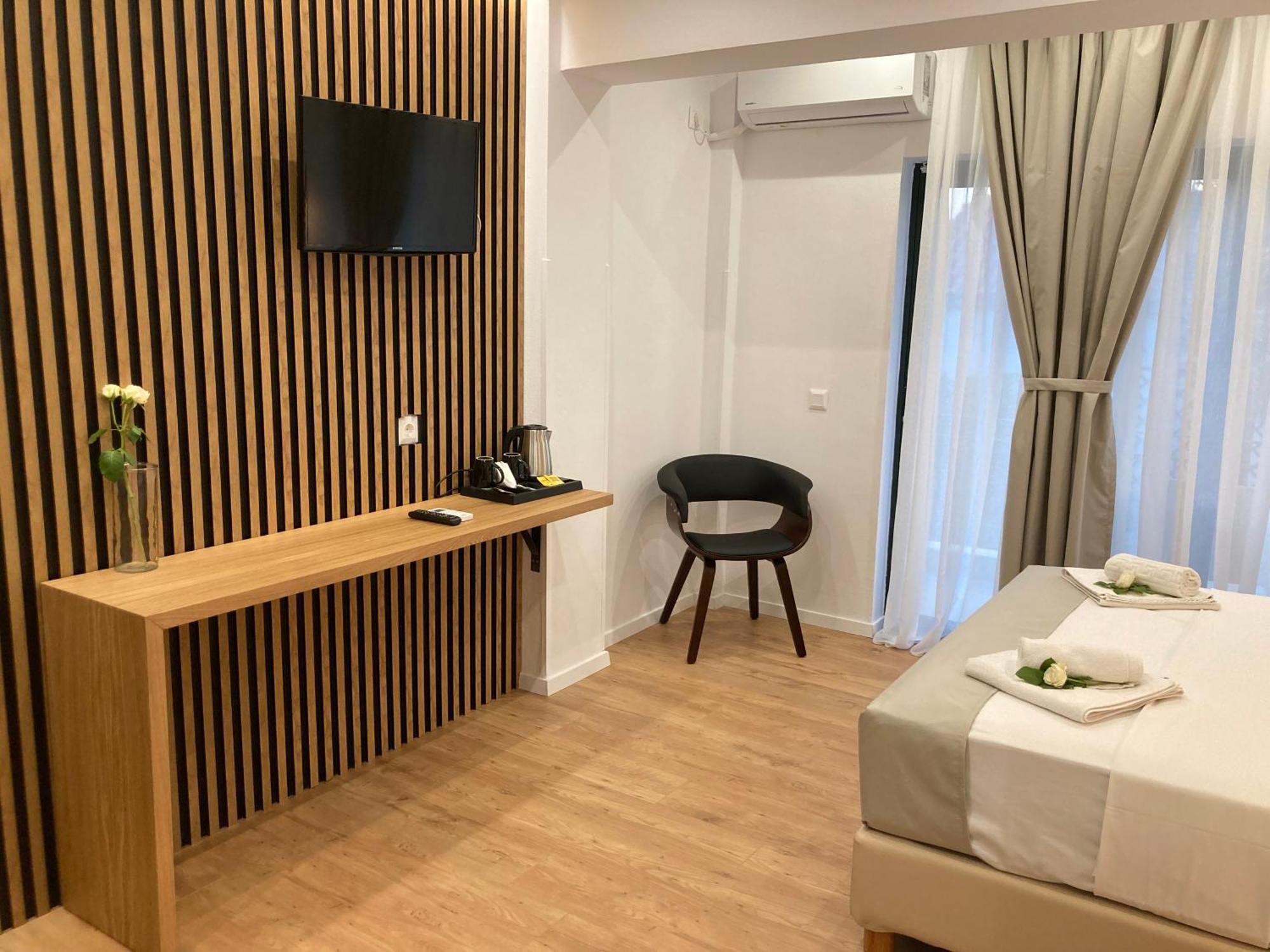 Ampoulos Rooms & Apartments Kedro Exteriör bild
